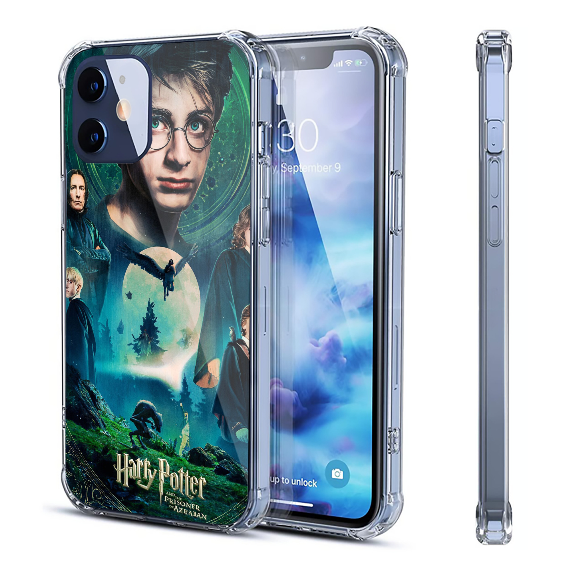 （画像用） Harry Potter ハリー・ポッターシリーズ 【iPhone 12シリーズ対応】透明スマホケース（クリアソフトケース）